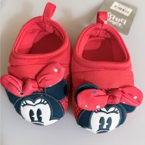 Disney Minnie Mouse Pink Baby Shoes